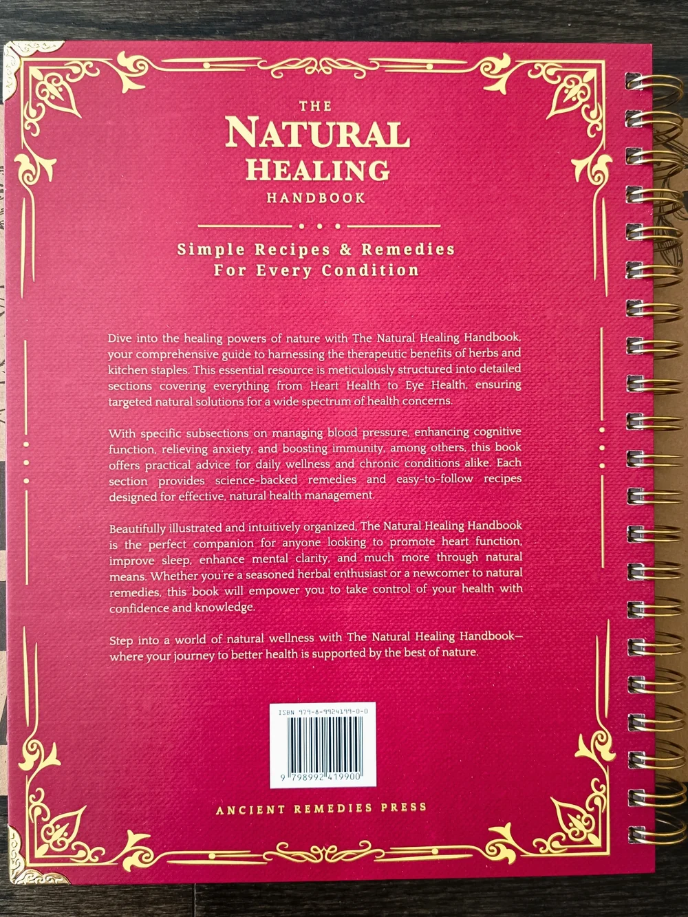 Authentic The Natural Healing Handbook - Picture 3 of 7